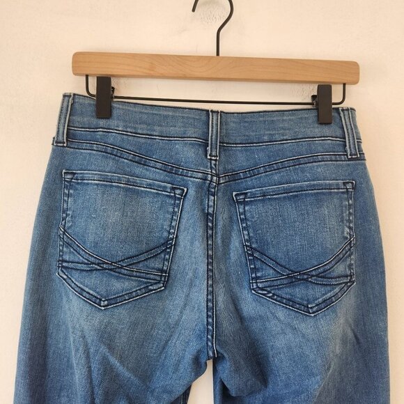 NYDJ Not Your Daughter's Jeans Straight Leg Medium Wash Denim Jeans Women's 4 - Picture 4 of 12